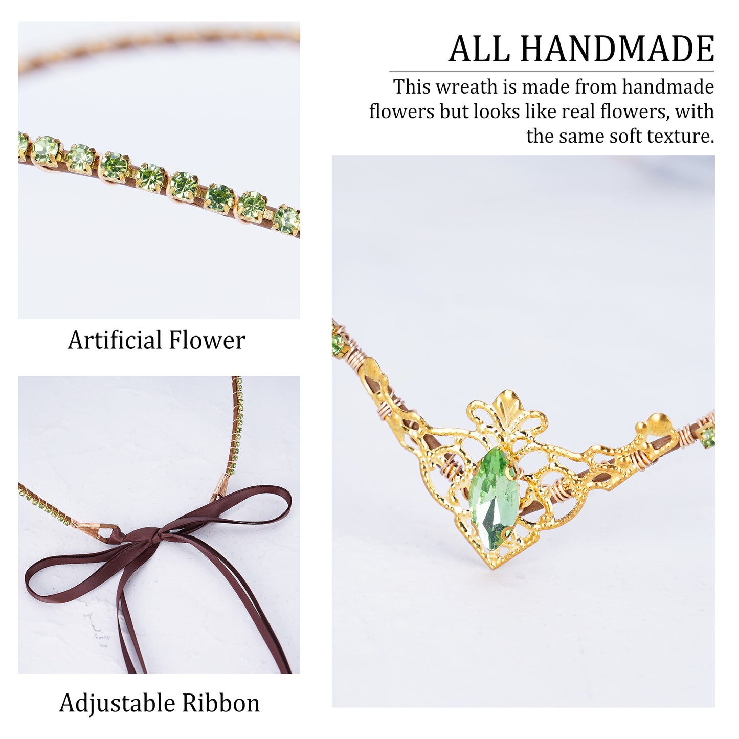 Handmade Princess Crystal Tiara: Wedding
