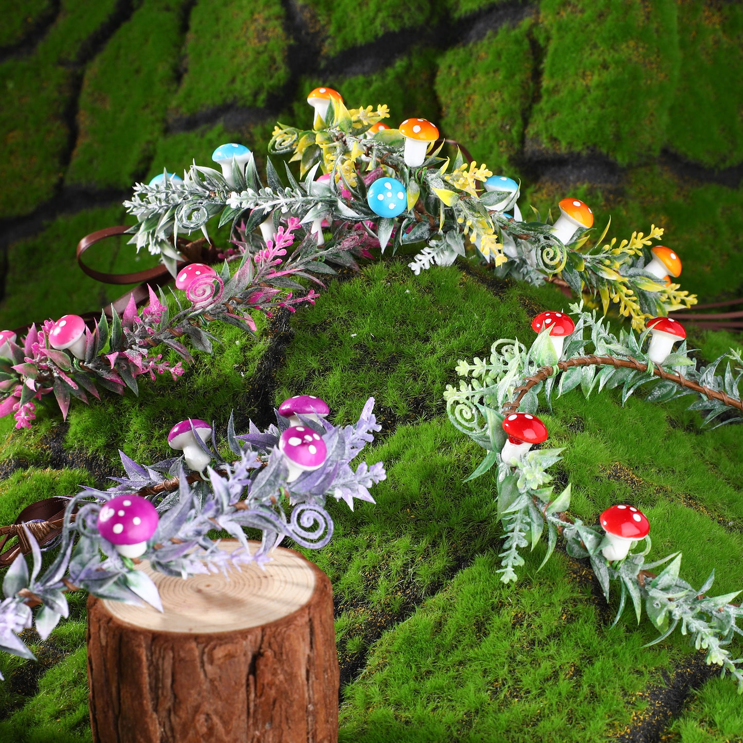 Lavender Leaf Circlet Crown