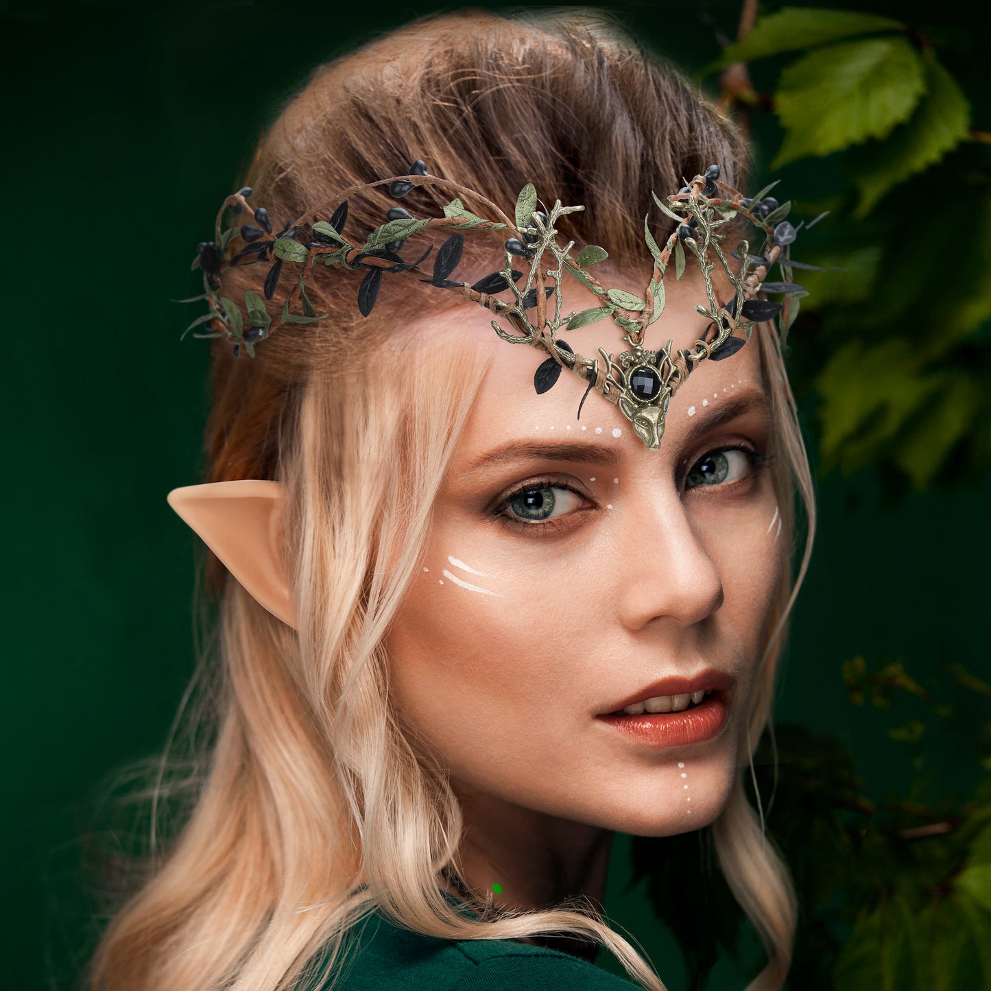 Elf Ears with Woodland Fairy Headband