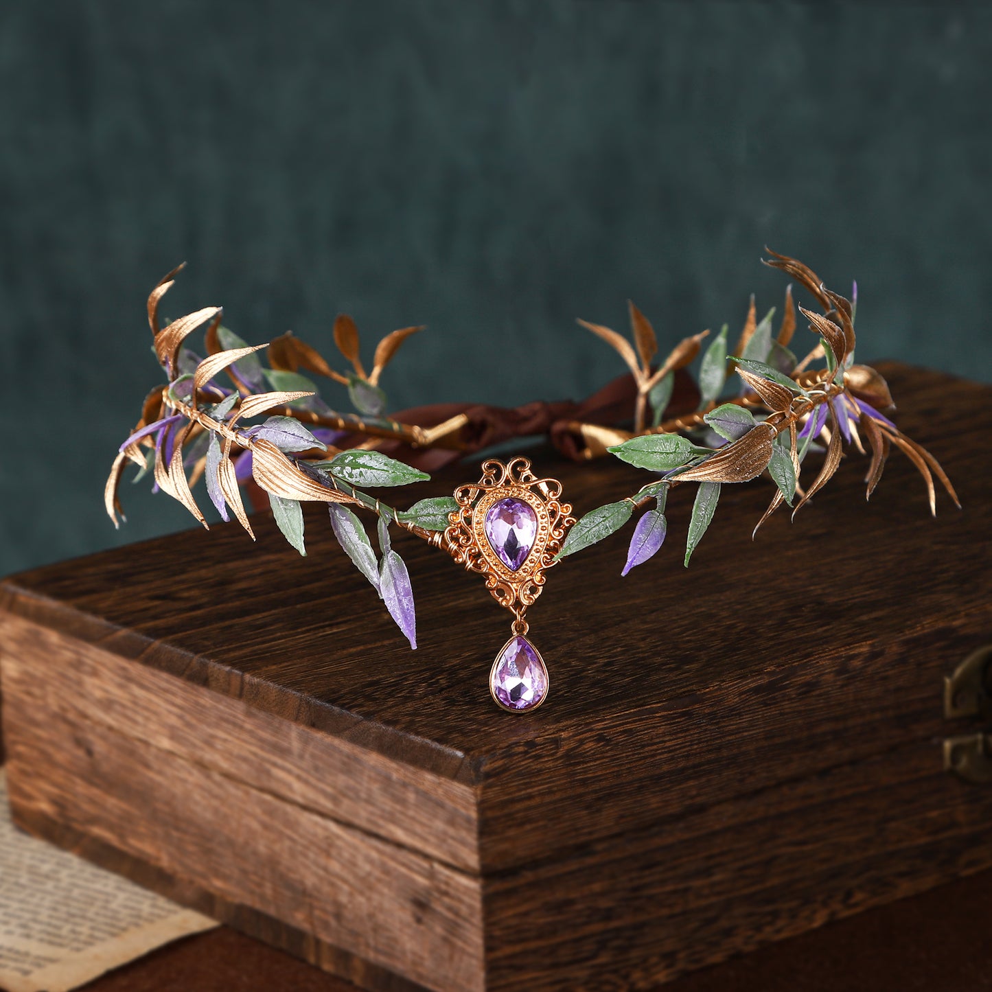 Handmade Flower Elf Crown