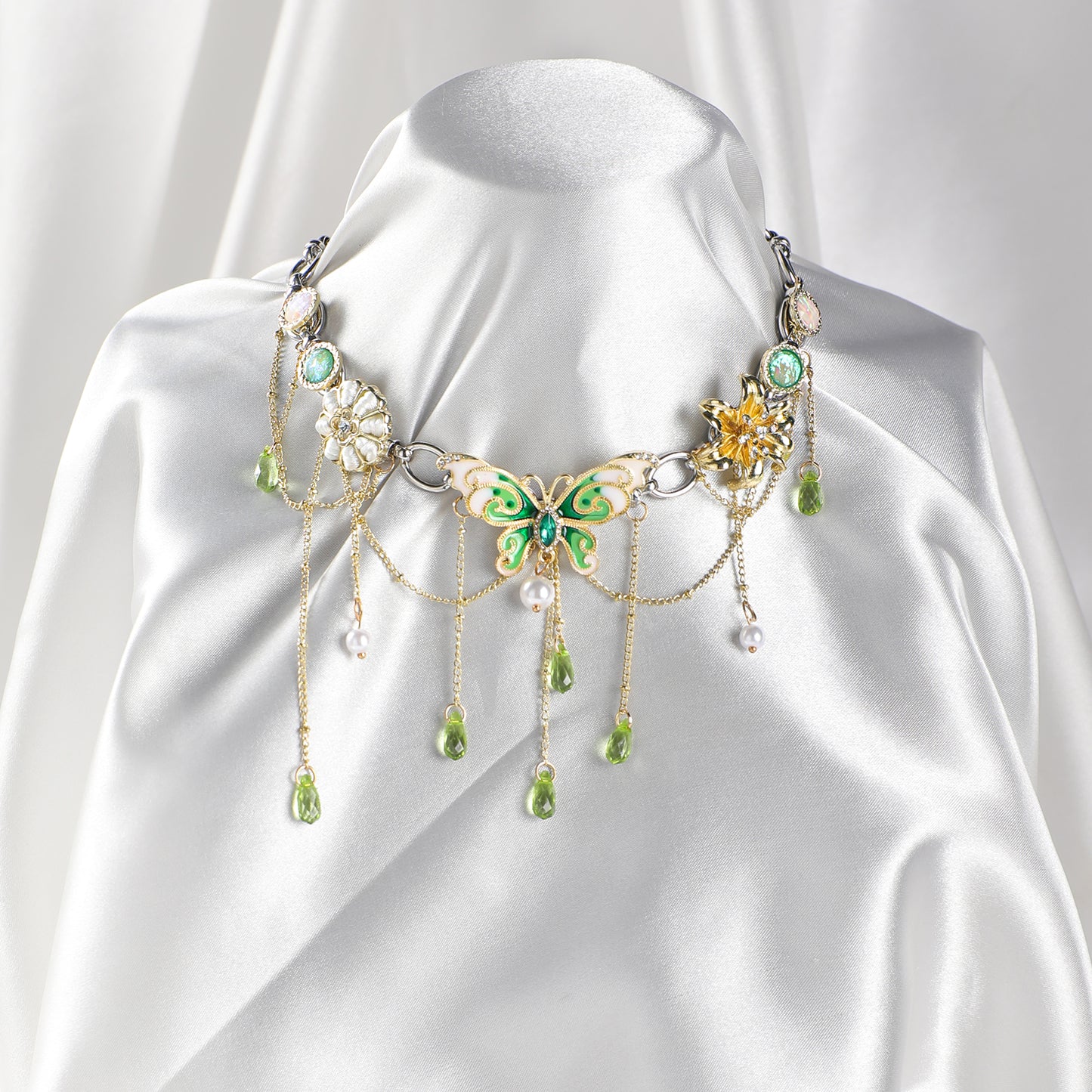 MOSTORY Y2K Renaissance Butterfly Necklace - Fairy Choker
