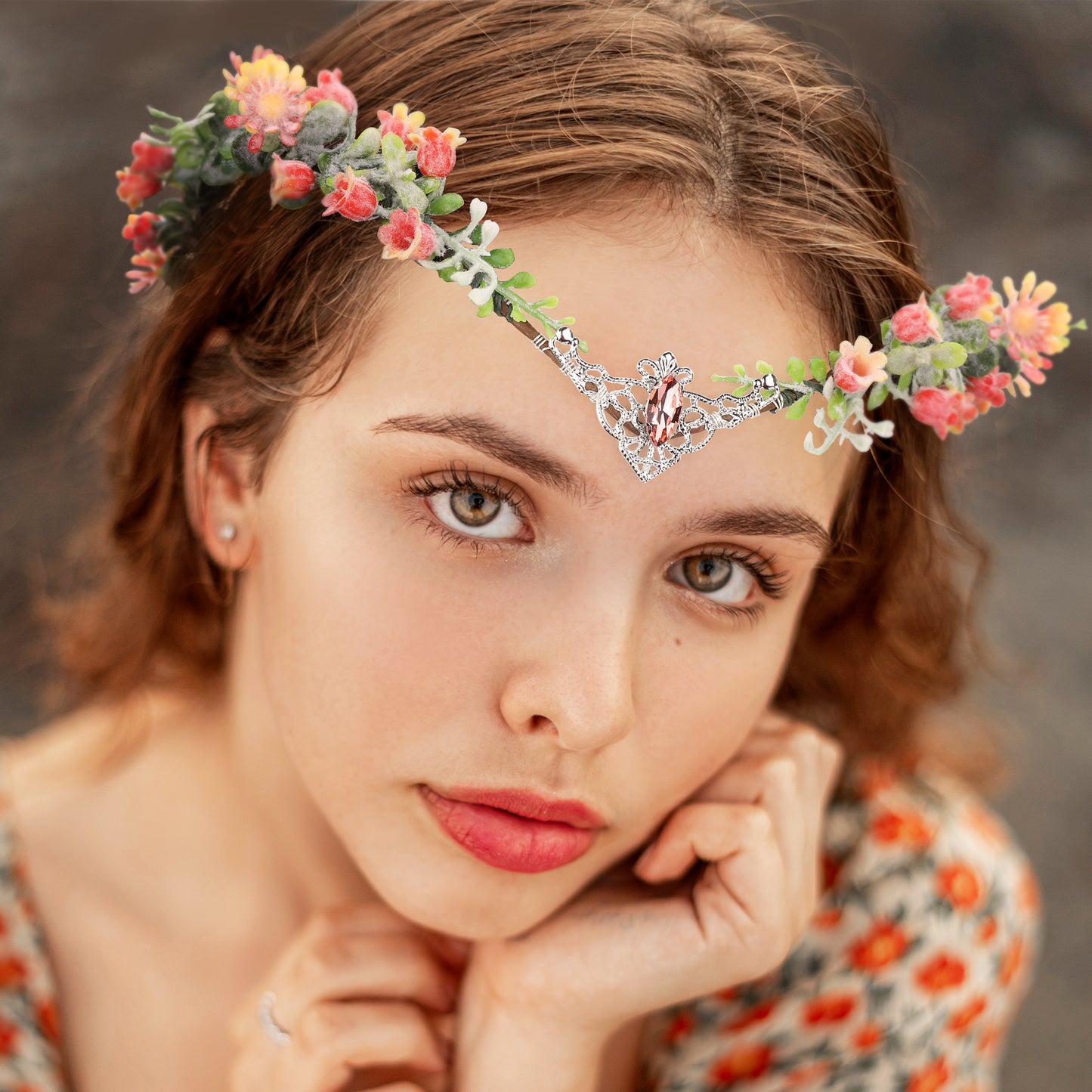 Elf Flower Crown Floral Headpiece