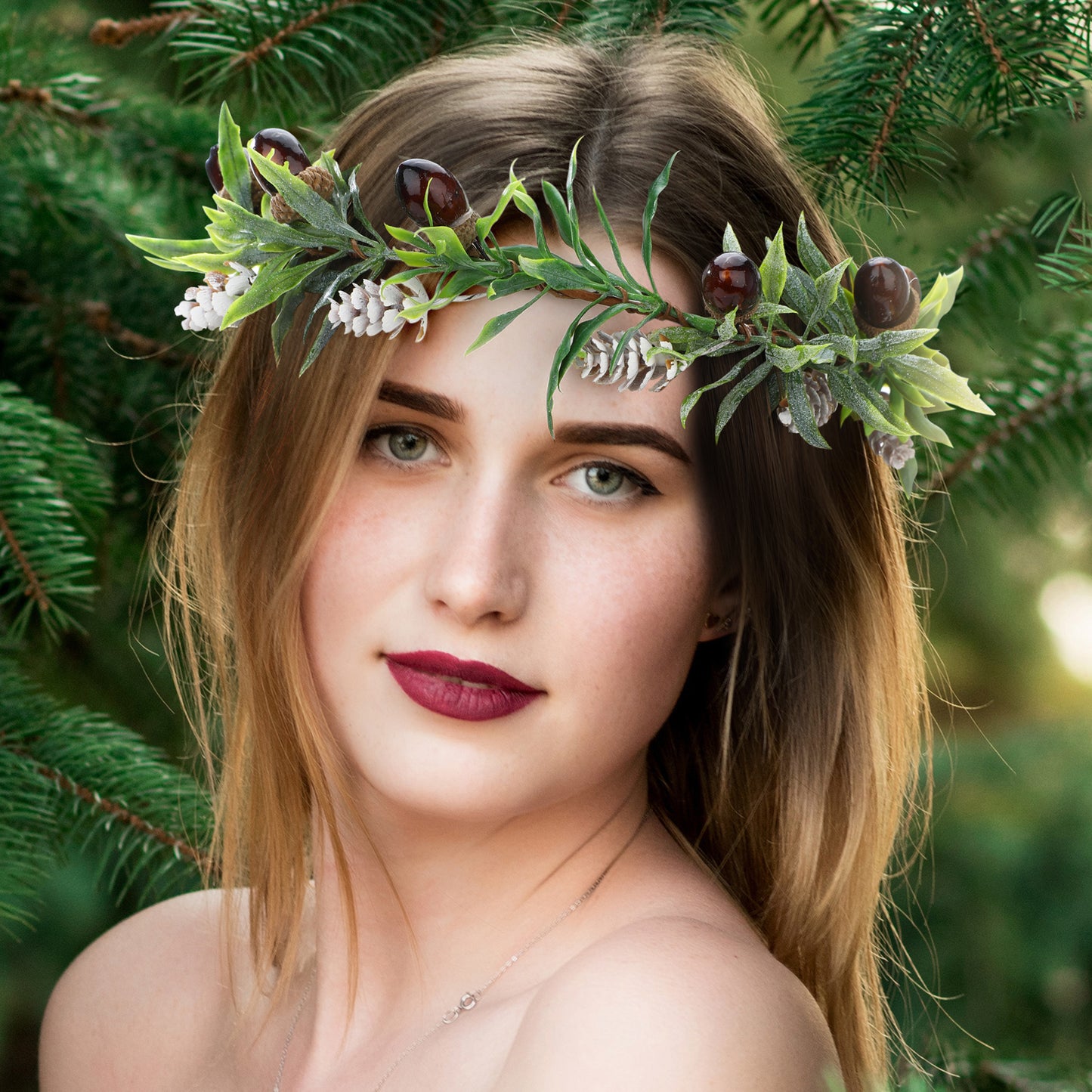 Elf Flower Headband Fairy Crowns