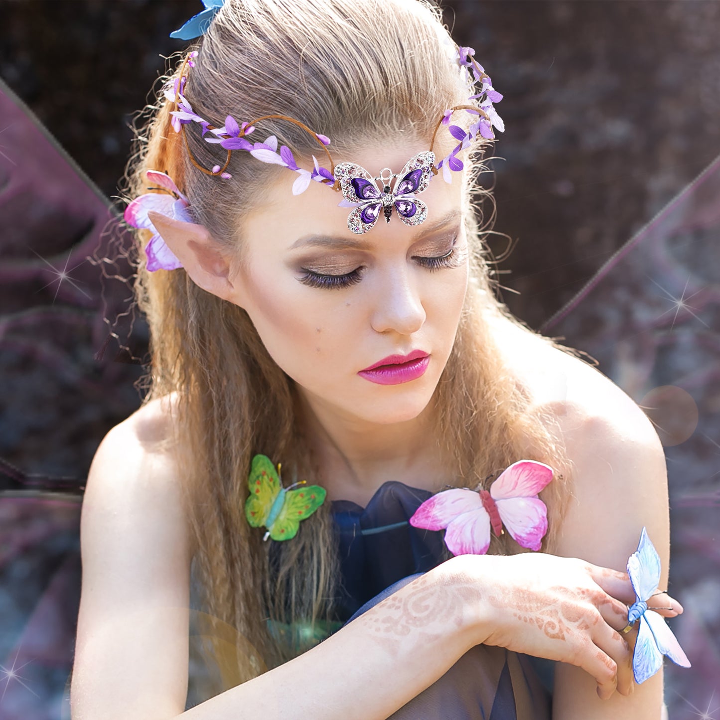 Woodland Fairy Flower Headpiece