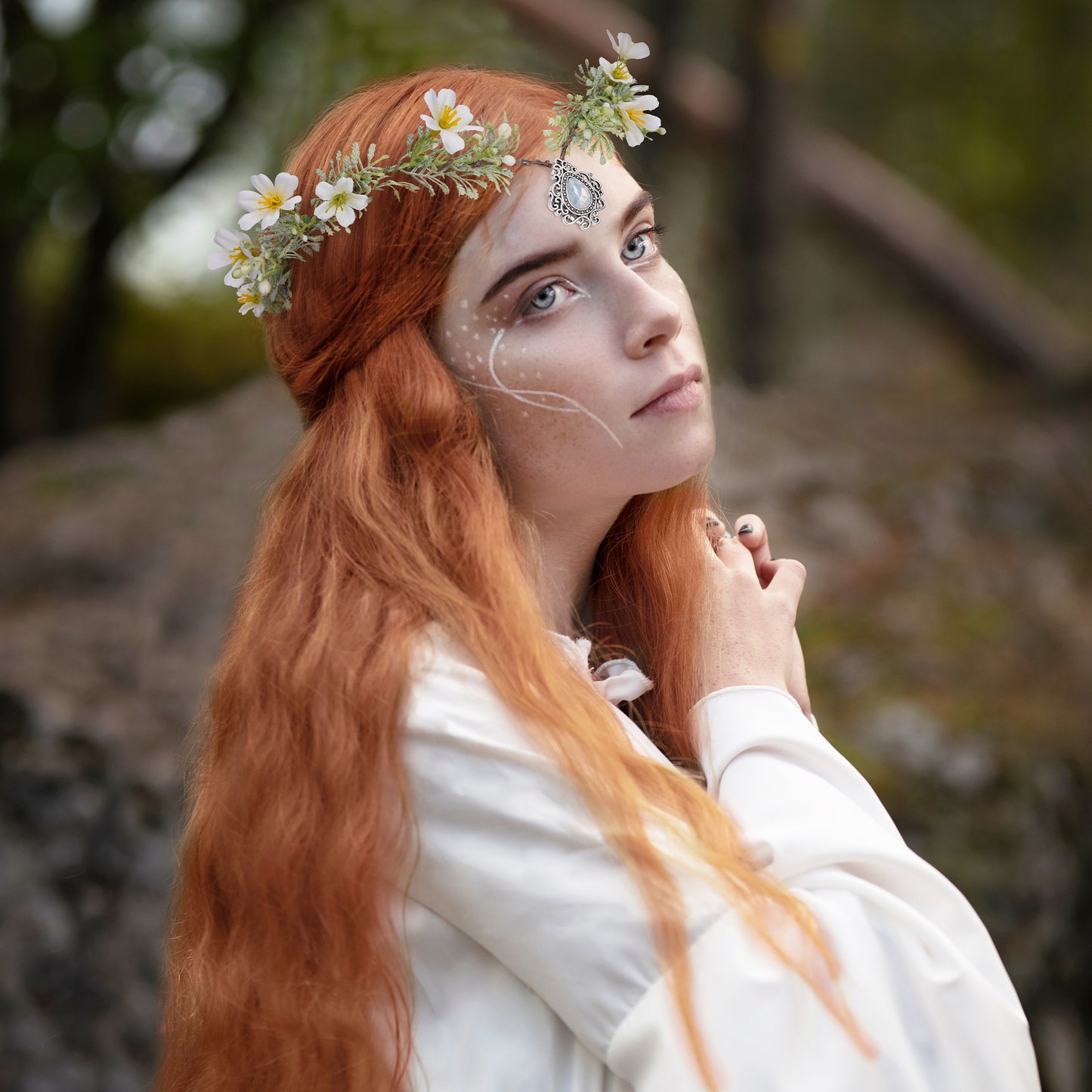 Daphne Fairy Floral Elf Crown