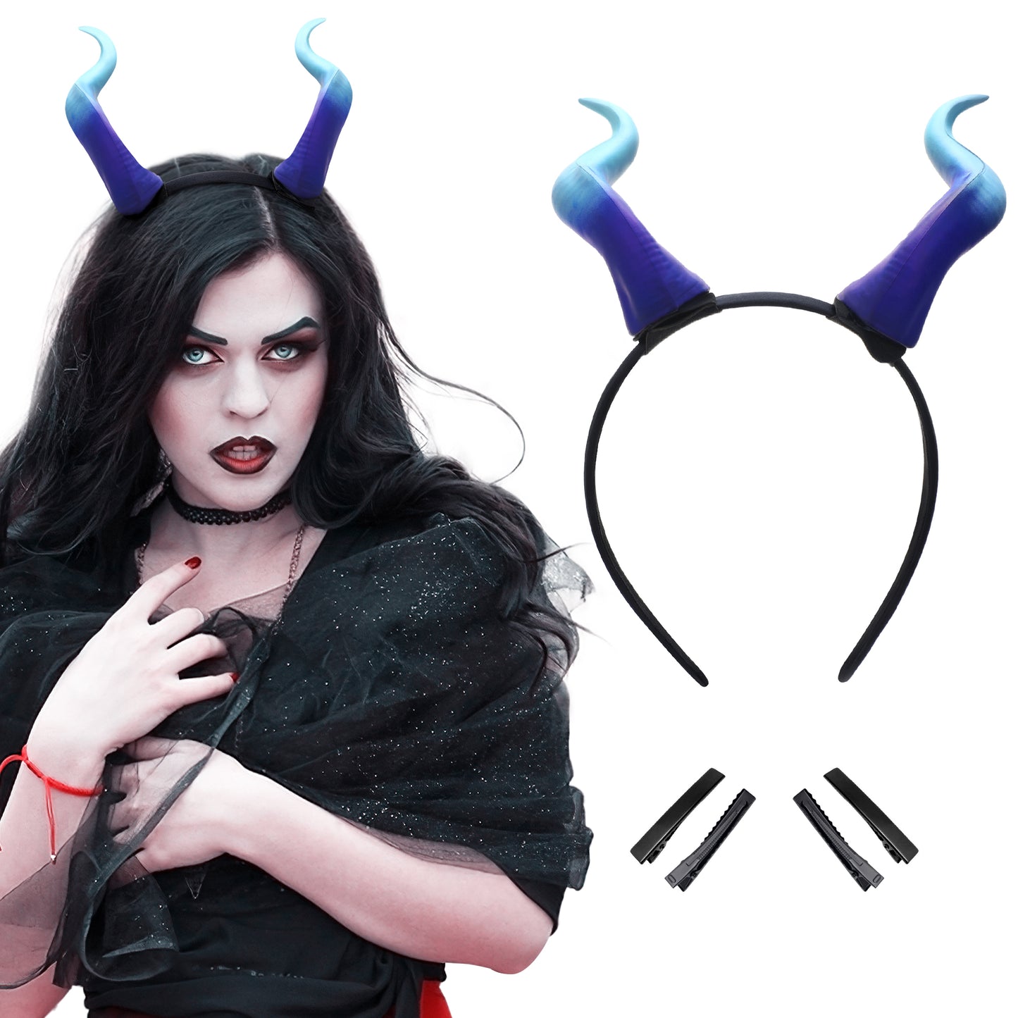 Blue Ox Horns Headband