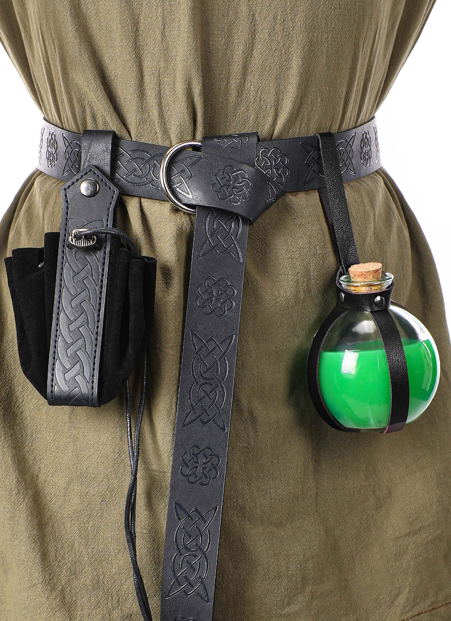 MOSTORY Renaissance Costume Women Set - 4 Pcs Medieval Renaissance Viking Accessory