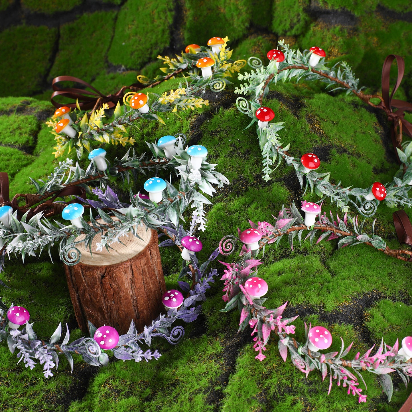 Lavender Leaf Circlet Crown