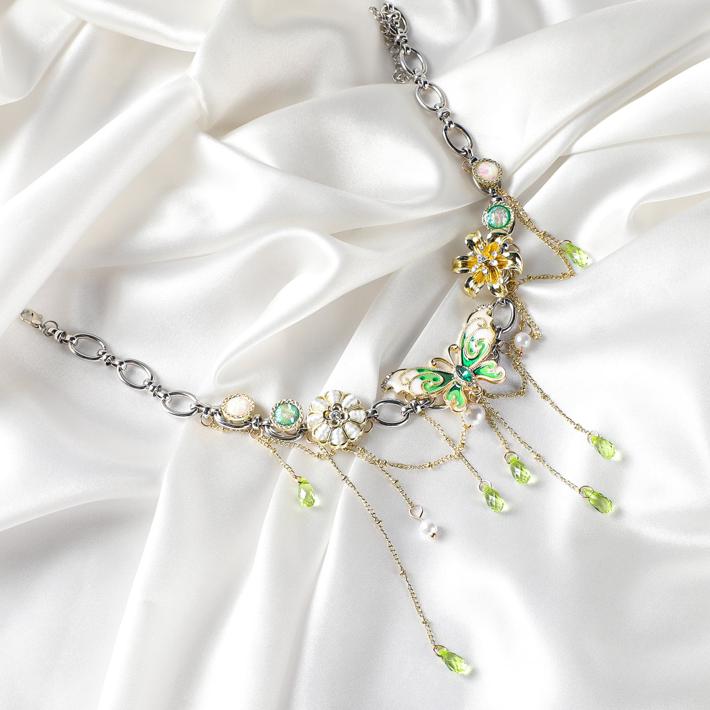 MOSTORY Y2K Renaissance Butterfly Necklace - Fairy Choker