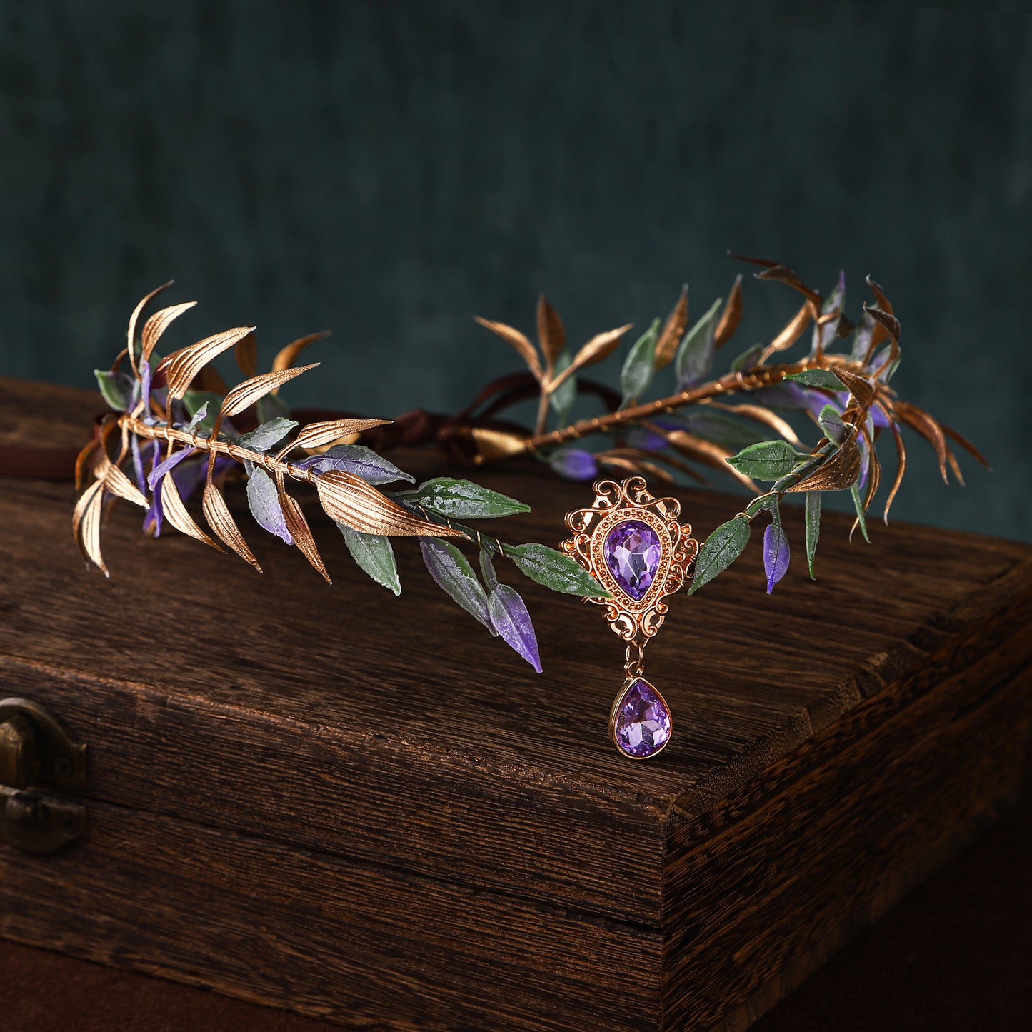 Handmade Flower Elf Crown