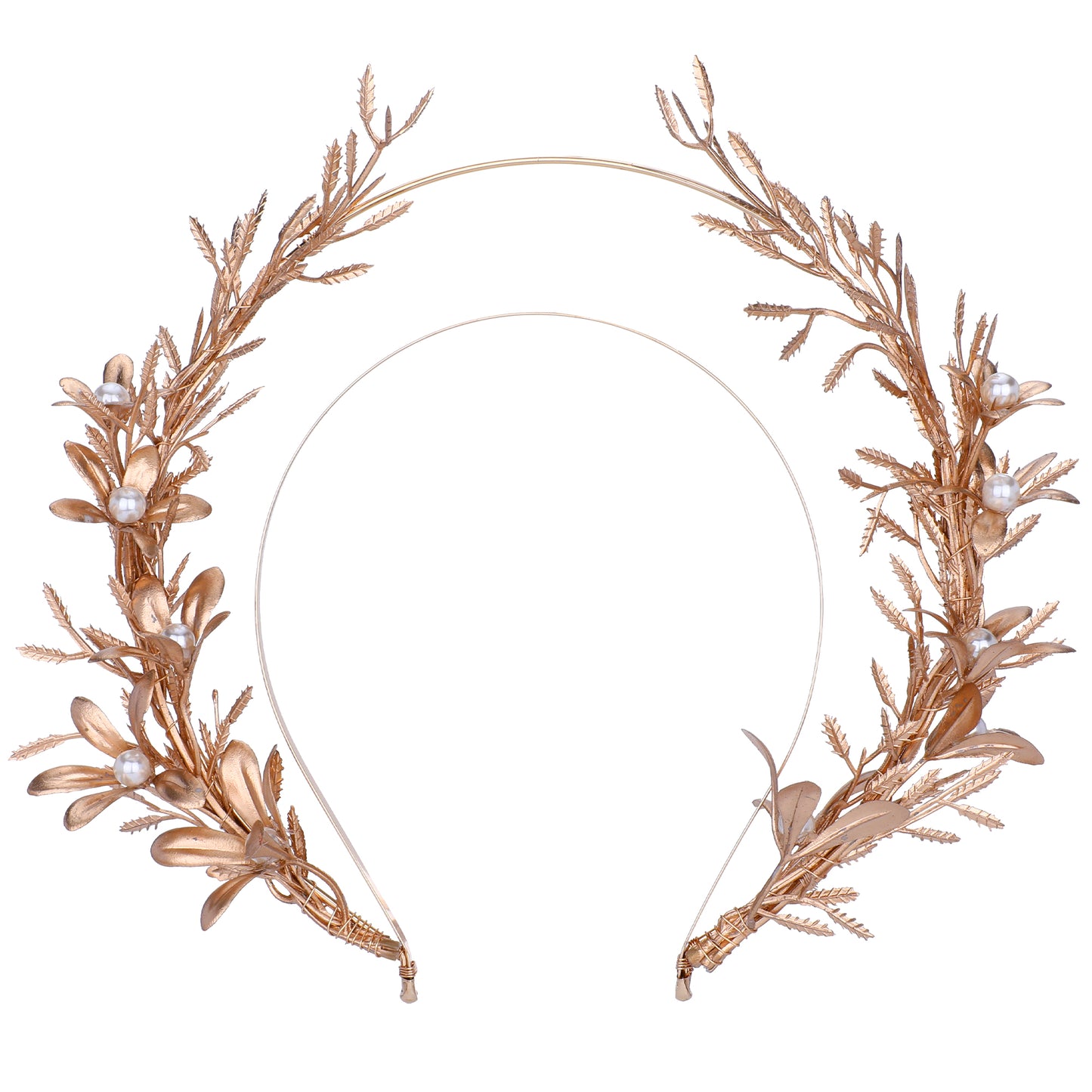 Handmade Goddess Halo Headband for Wedding
