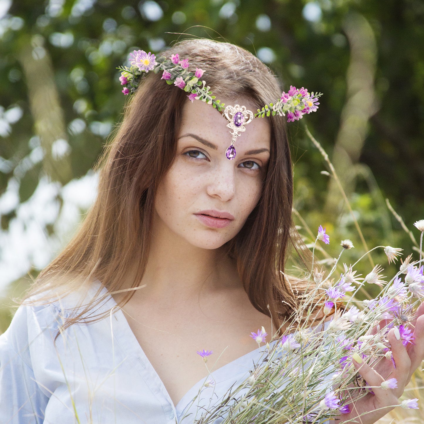 Handmade Woodland Fairy Flower Crown