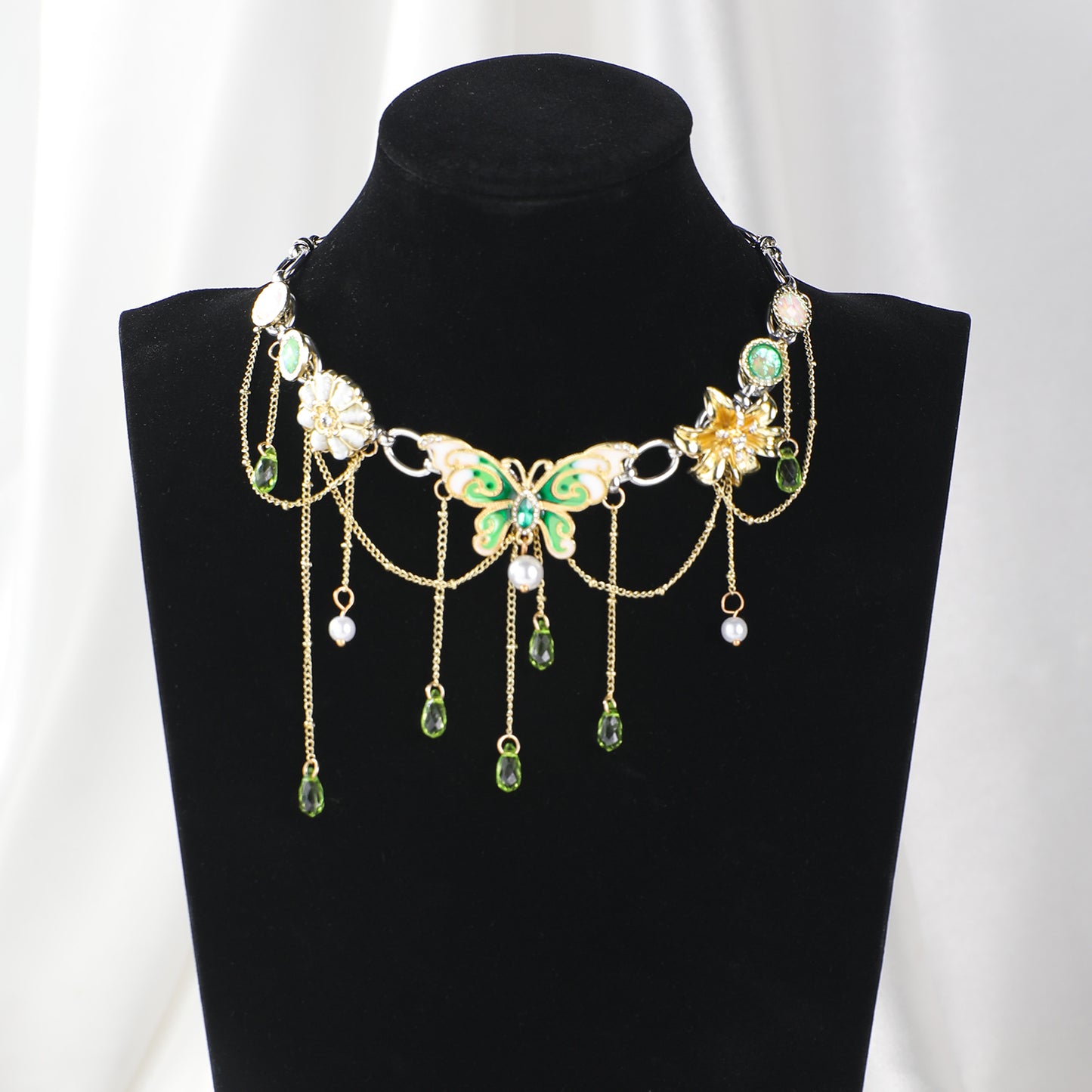 MOSTORY Y2K Renaissance Butterfly Necklace - Fairy Choker
