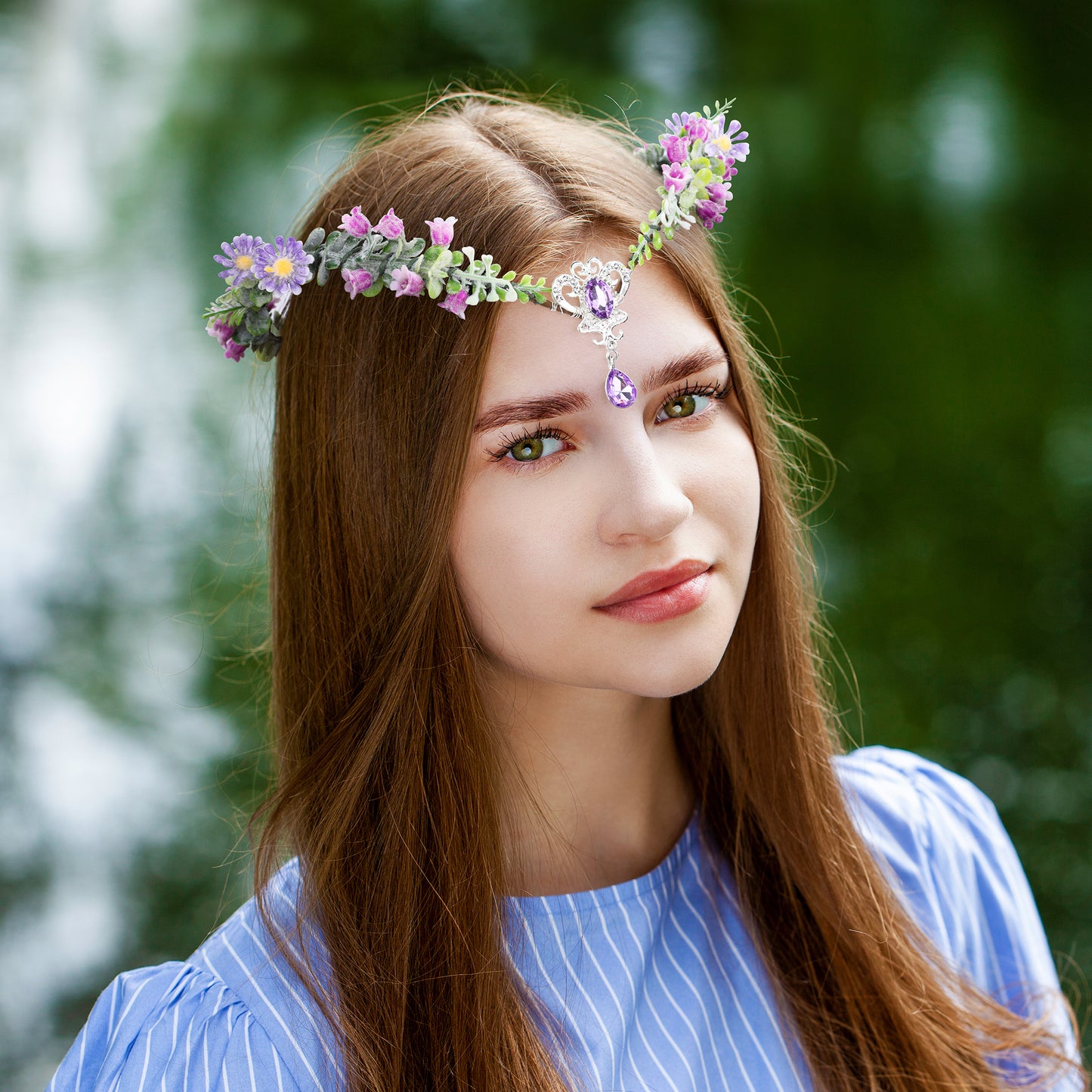 Handmade Woodland Fairy Flower Crown