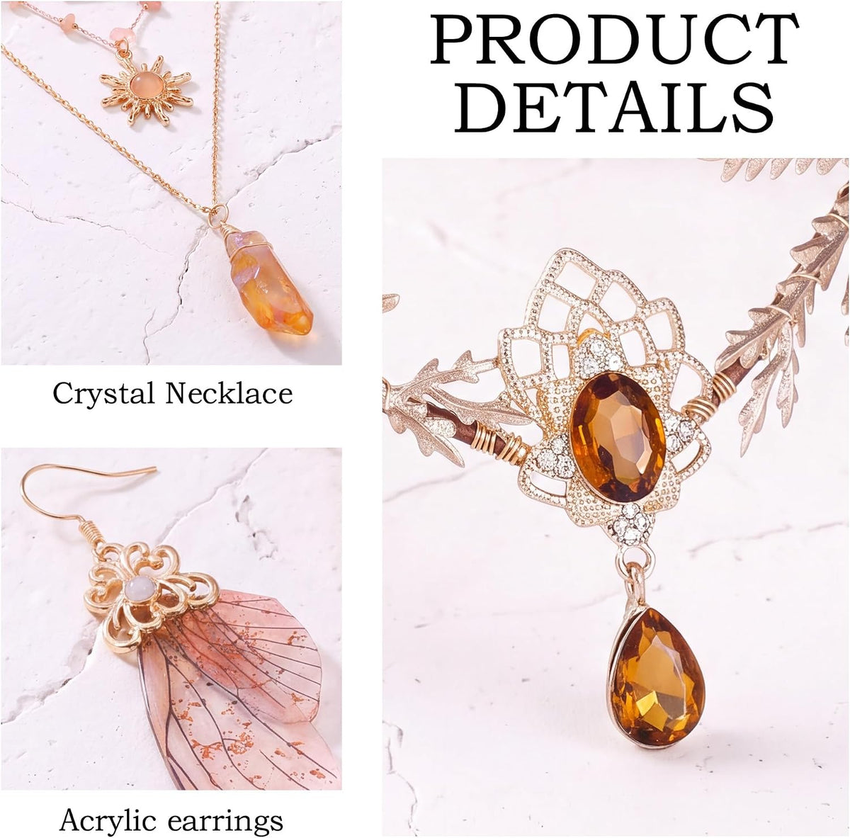 MOSTORY Fairy Crown Accessories Set for Women