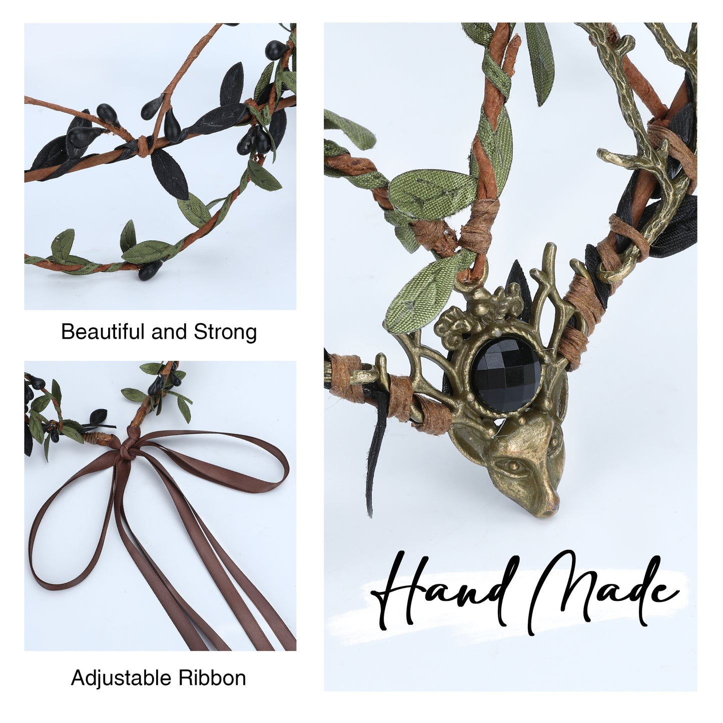 Elf Ears with Woodland Fairy Headband