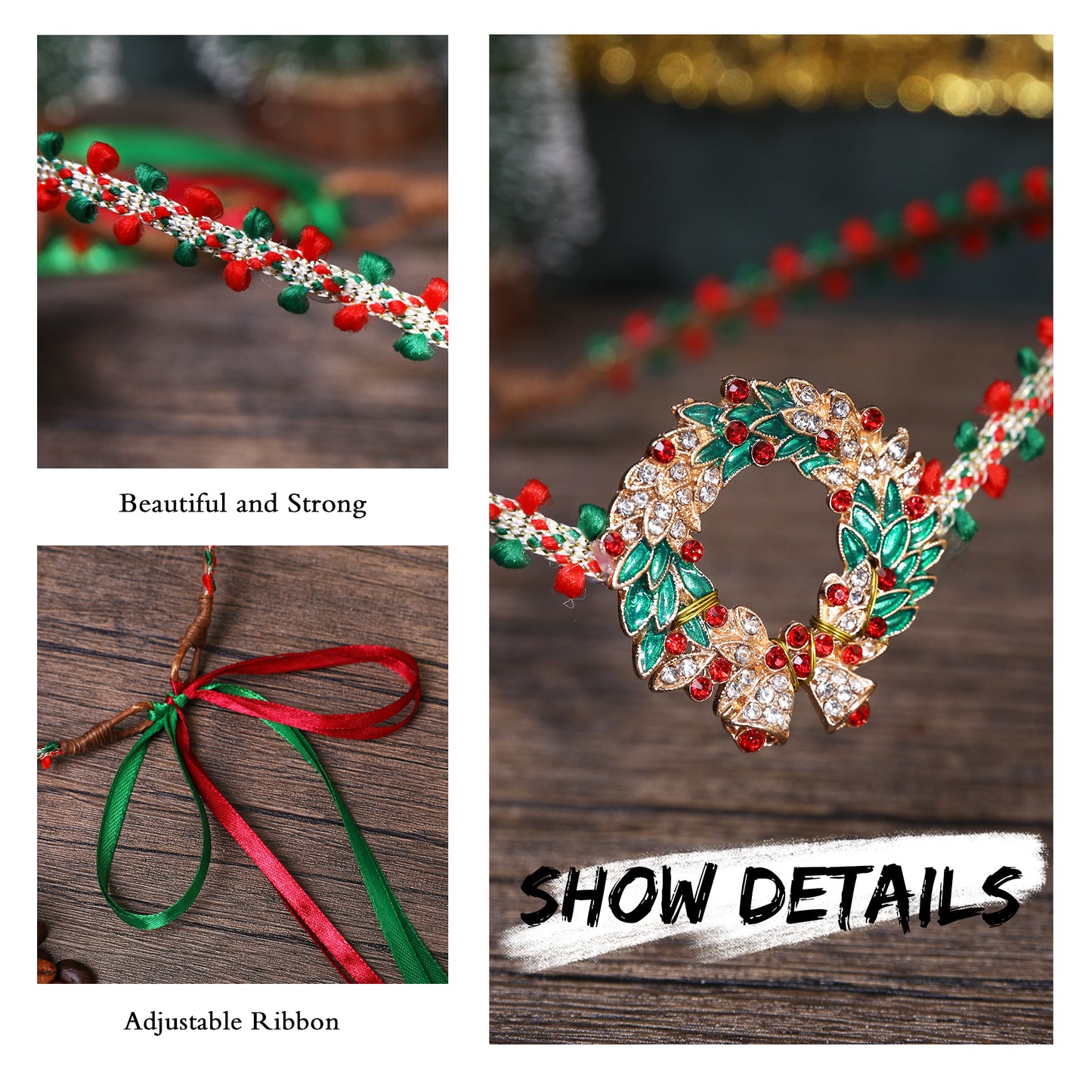 Christmas Tiara: Woodland Headpiece