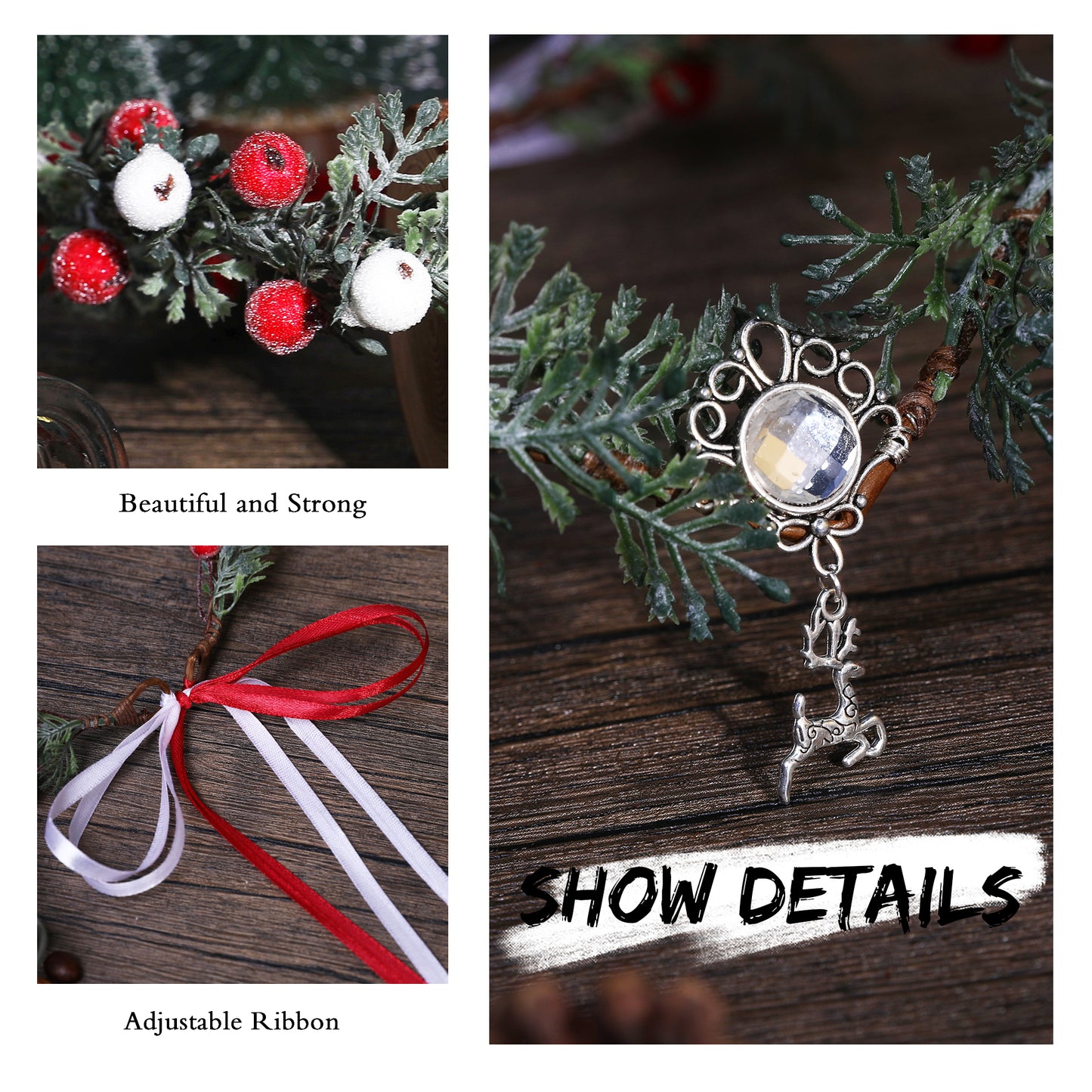 Christmas Ivy Headband: Spruce Twig Crown