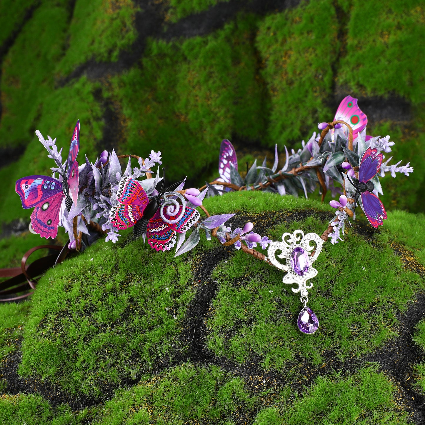Butterfly Fascinator Headband Wings Fairy Crown