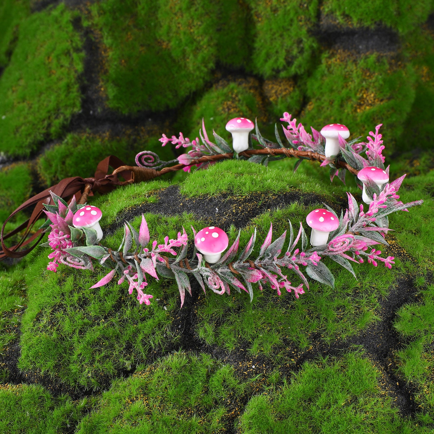 Lavender Leaf Circlet Crown