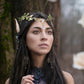 Handmade Woodland Leaf Headpiece: Elf Flower Crown