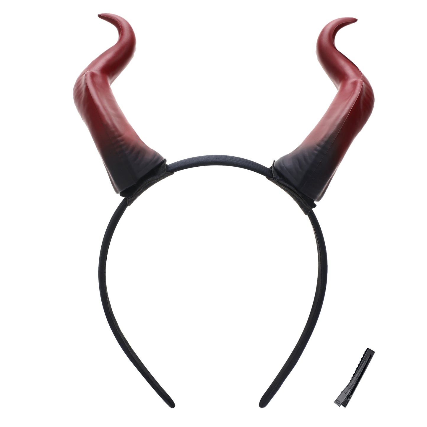 Red Devil Horns Headband