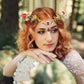 Woodland Elven Circlet Mushroom Flower Crown