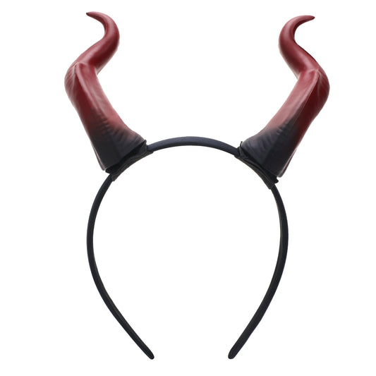 Red Devil Horns Headband