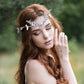 Moon Woodland Crown Fairy: Silver Leaves Headpiece, Forest Twig Circlet