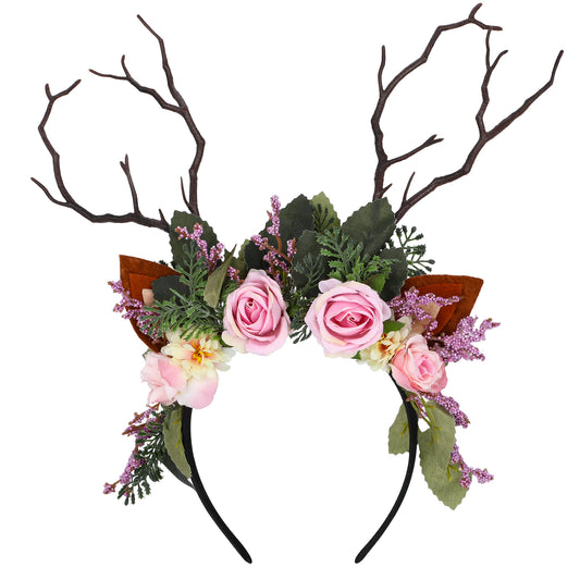 Handmade Woodland Branch Headband - Flower Woodland Hairdband