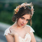 Handmade Greek Wedding Halo Crown