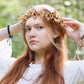 Gold Daisy Leaf Headpiece