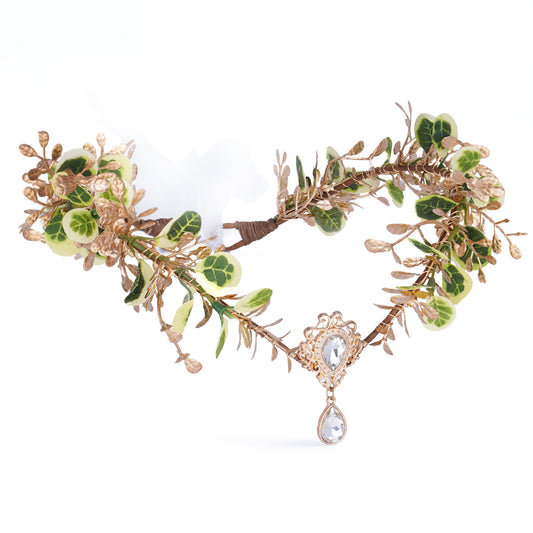 Woodland Elf Crown Headpiece for Women