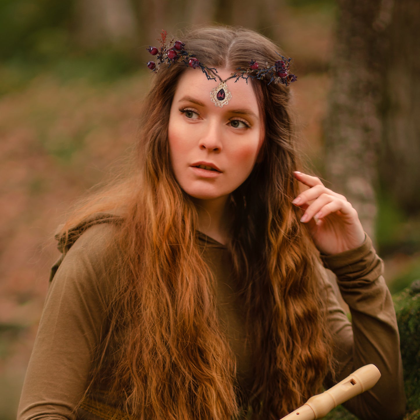 Queen Elf Thorn Crown Headband