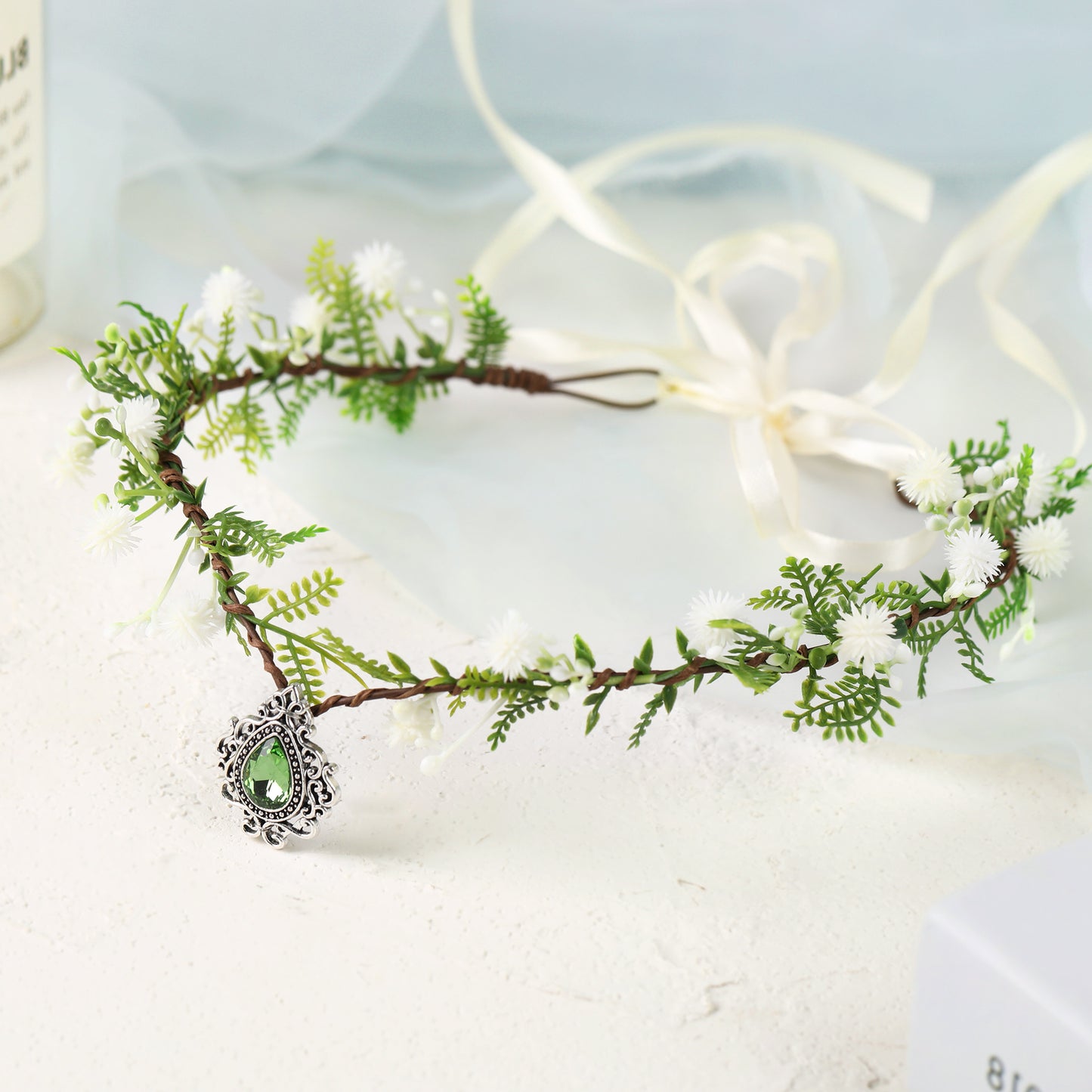 Woodland Flower Crown: Elf Florla Headband