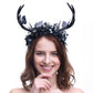 Black Elven Crown: Woodland Twig, Dark Vine, Fairy Headpiece