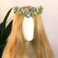 Woodland Flower Fairy Crown - Celtic Floral Headpiece Forest Viking