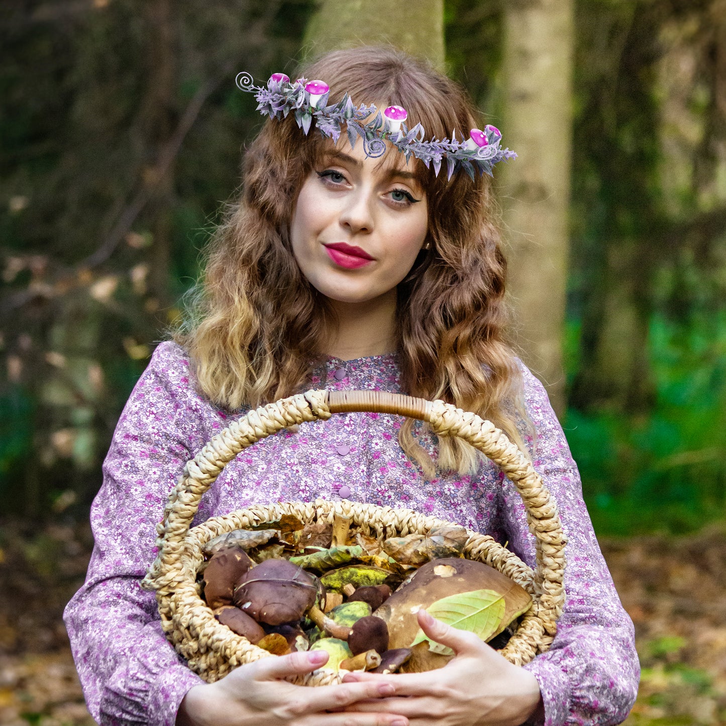 Mushroom Circlet Fairy Forest Crown