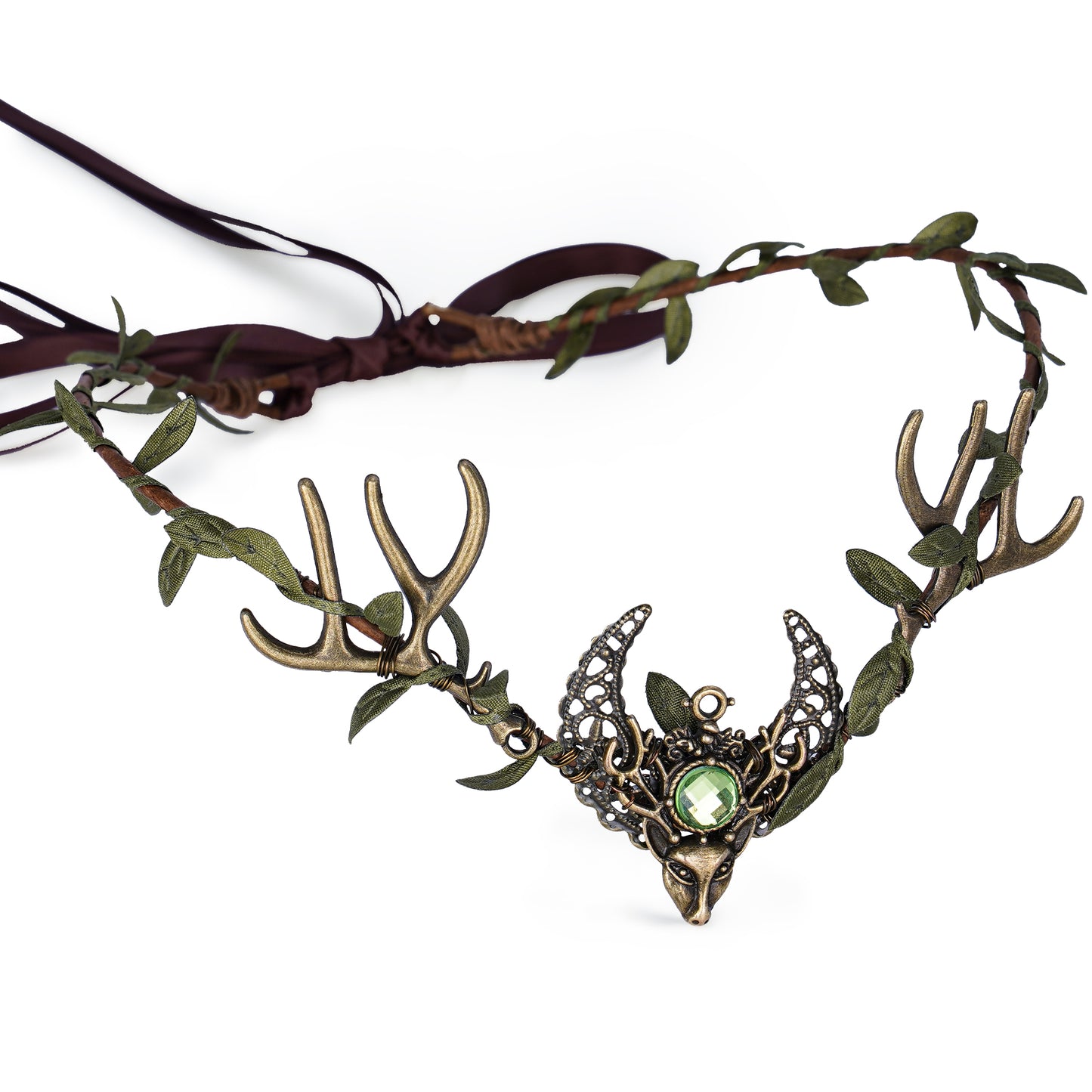 Deer Antler Crown: Forest Elf Headpiece