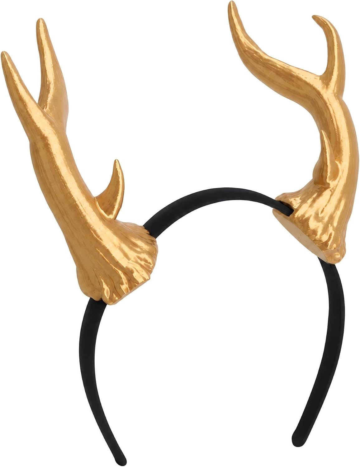 3D Black Red Dragon Devil Horns Headband