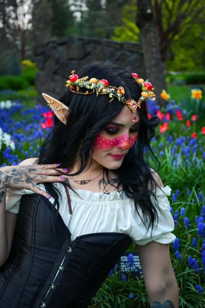 Woodland Mushroom Fairy Crown - view 2
