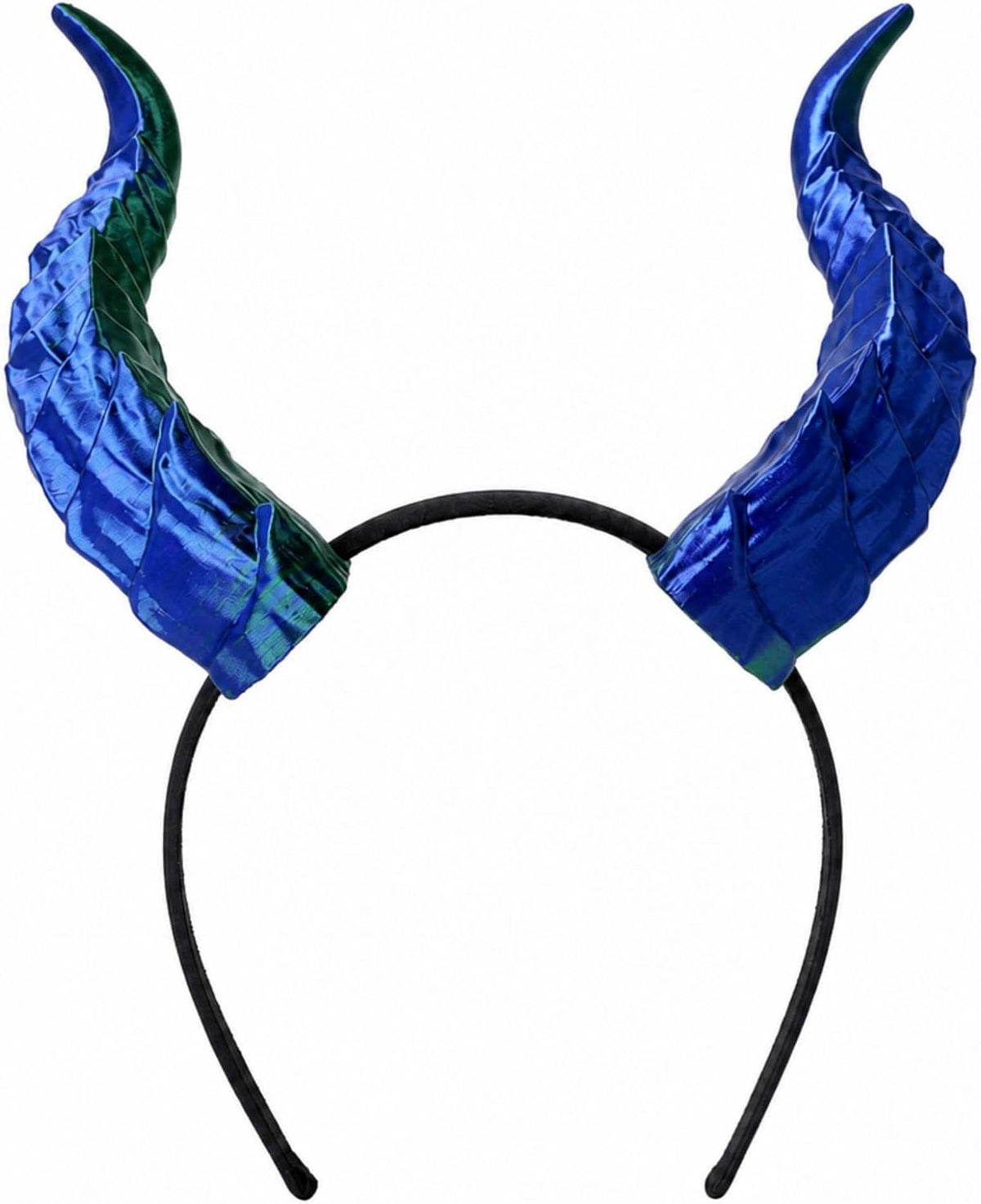MOSTORY 3D Black Purple Devil Horns Headband for Cosplay
