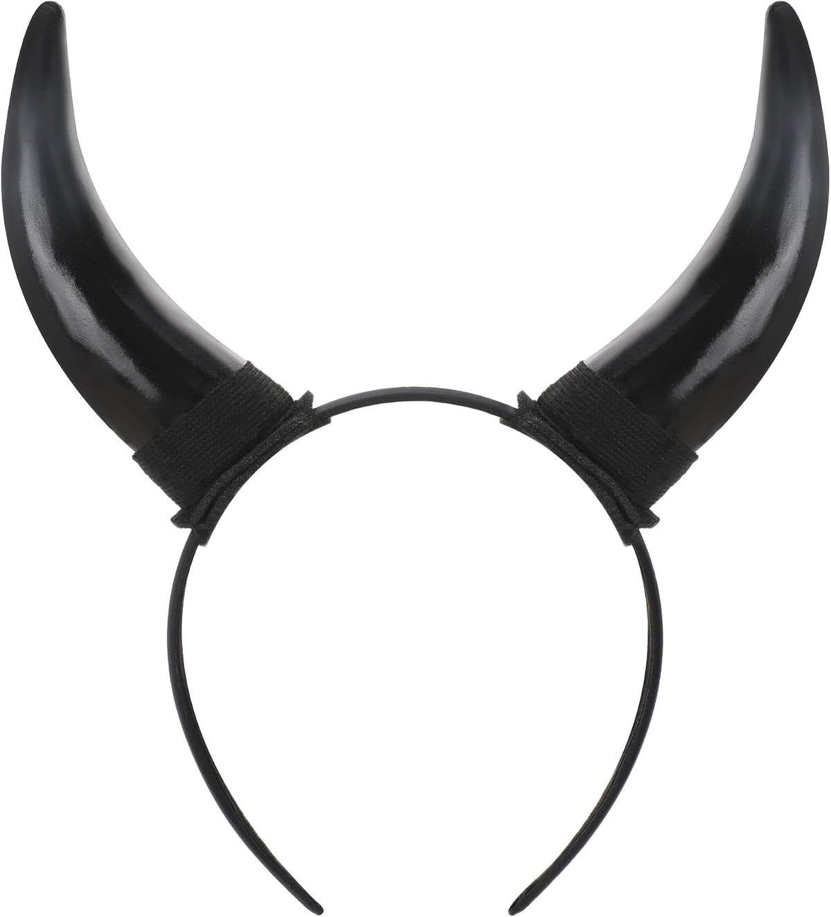 MOSTORY Black Devil Horns Headband - Detachable Demon Horns