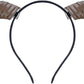 MOSTORY Black Devil Horns Headband – Detachable Ram Horns