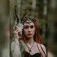 Dark Medieval Elf Crown | Woodland Elven Renaissance Circlet