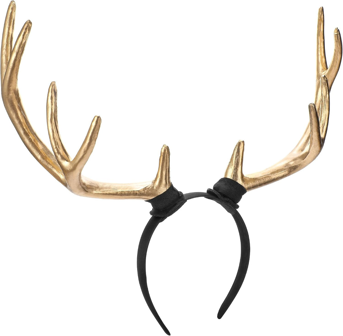 MOSTORY Black Antler Horns Headband