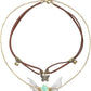 Layered Butterfly Necklace for Women Renaissance Vintage Hippie