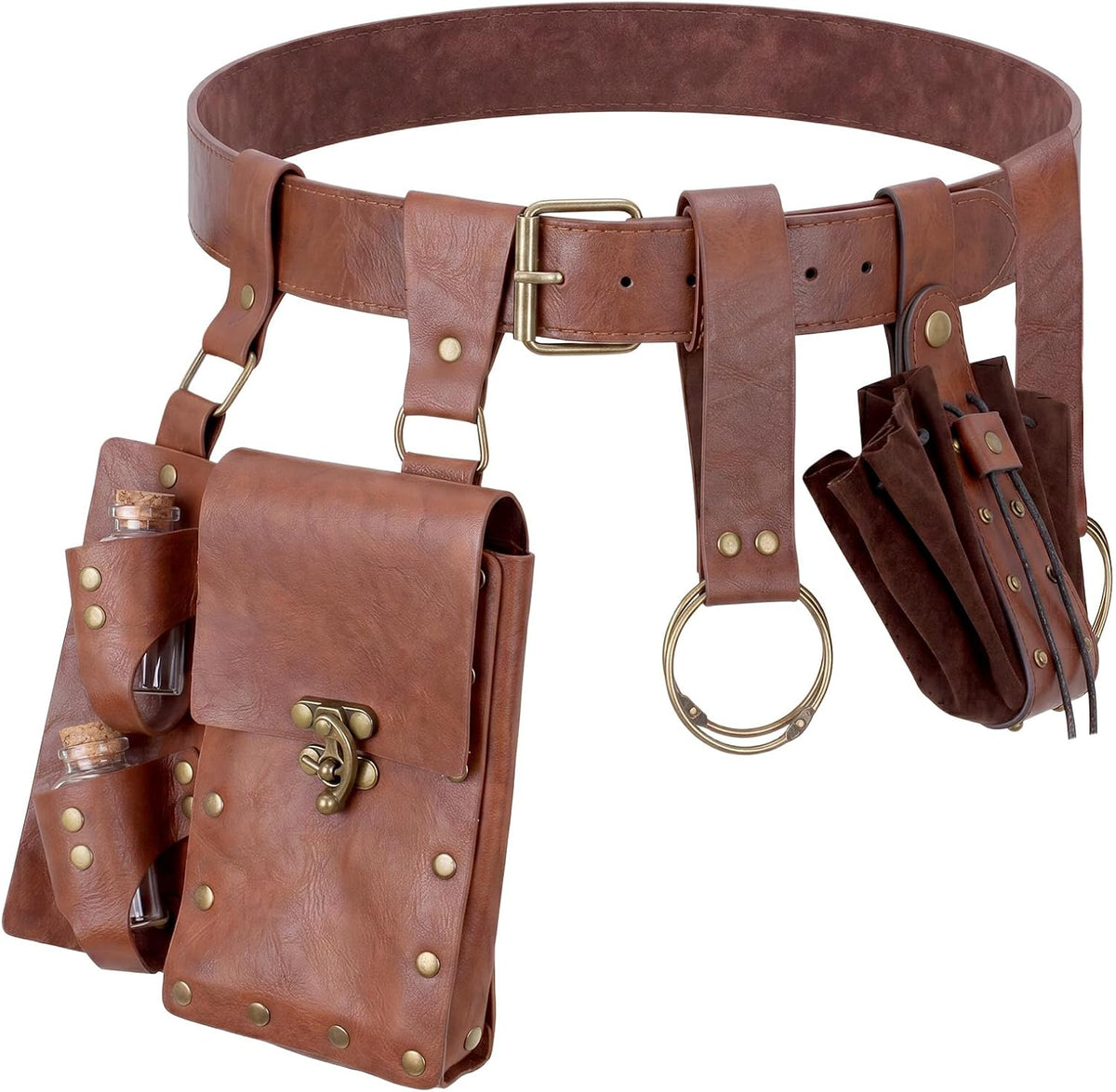 MOSTORY Brown Medieval Renaissance Accessories for Women