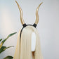 Black Antelope Horns Headband – Detachable Devil Horns