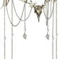 MOSTORY Witch Headpiece with Crow & Tassel for Women